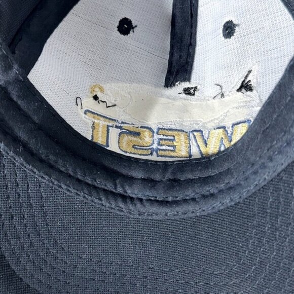 5/$25 West Sport Fishing Embroidered Black Hat - Picture 9 of 11